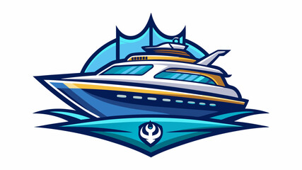 BOUTIQUE YACHTS vector art illustration