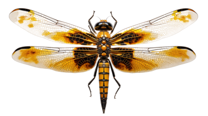 Dragonfly transparent background.