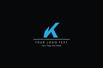 Latter K Logo Template vector Abstract Monogram Symbol