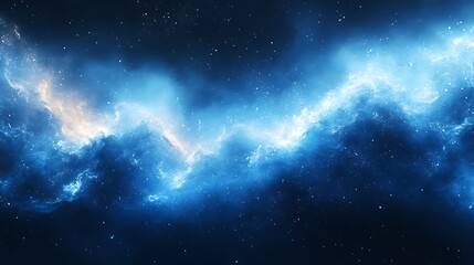 Obraz premium Abstract Blue Glitch Background 