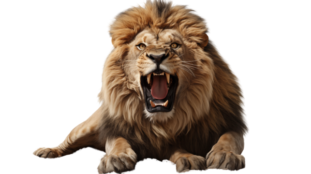 lion transparent background.
