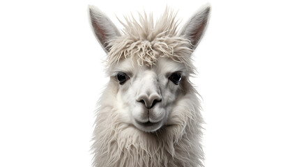 Obraz premium Llama transparent background.