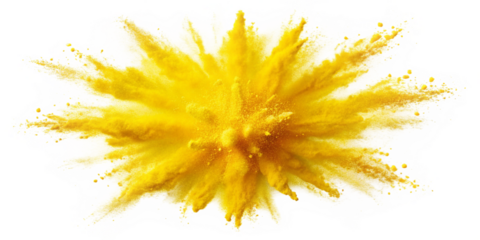 Generative ai. detailed and intricate petals, bursting particles like an explosion, abstract geometric shapes, neon yellow tones, high contrast lighting 