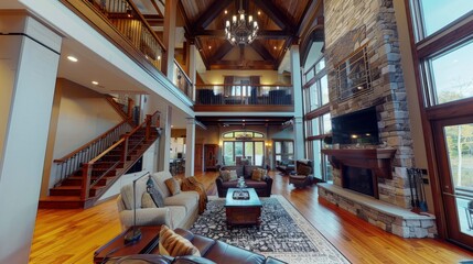 Obraz premium Virtual reality real estate tours