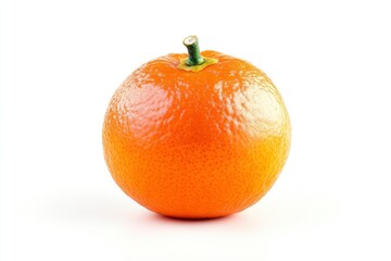 mandarin, tangerine, isolated on white background, full depth of field , ai