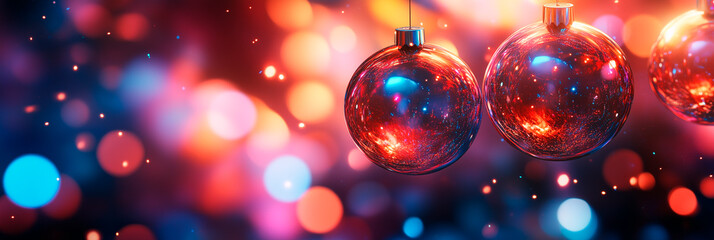 Christmas, new year luxury template with place for text. Social media post, banner, header, email, cover, flyer brochure, invitation, greeting card. Trendy elegant modern design. Generative Ai content