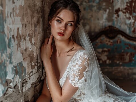 portrait of a bride