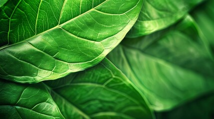 Nature of green leaf in garden at summer. Natural green leaves plants using as spring background cover page greenery environment ecology wallpaper