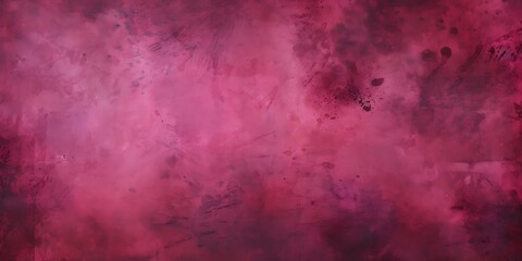 Vintage Grunge Dark Pink Background Texture
