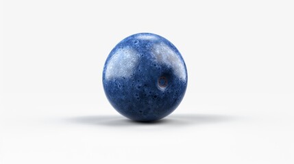 A blue ball with a hole in the middle