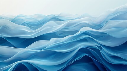 abstract blue wave background