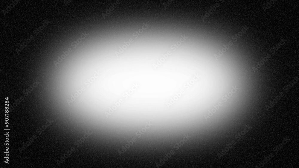 Wall mural retro halftone vignette border effect on transparent background