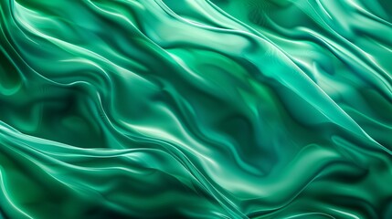 Obraz premium Liquid fluid art abstract background. Blue green acrylic paint underwater, galactic smoke ocean