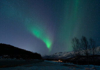 aurora over Tromso, Norway