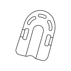 swimming board icon design