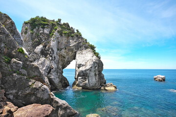 和歌山 由良 立巌岩 白崎海岸