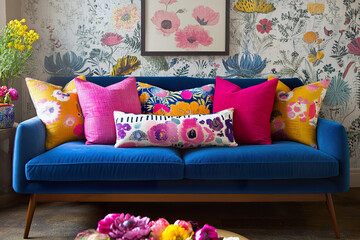 Colorful Floral Patterns for Home Decor and Design Inspiration