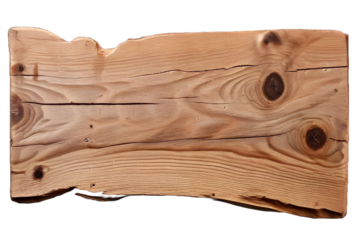 Rough wooden plank cut out brown plank wood desk board panel isolated white transparent old hardwood signs shape object textured pattern vintage banner signboard rough