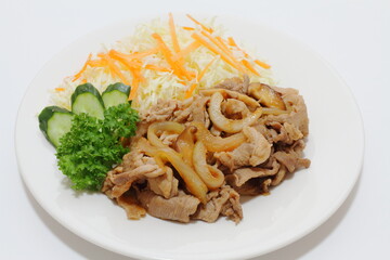 豚肉の生姜焼き