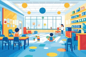 back to school illustration