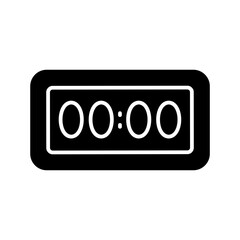 digital clock with learning schedule