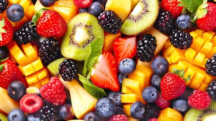 Fototapeta premium fruit salad