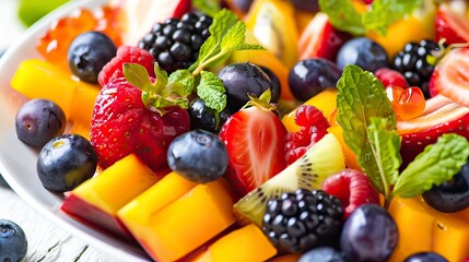 Obraz premium fruit salad