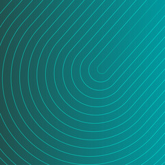 Background design with green curved lines.