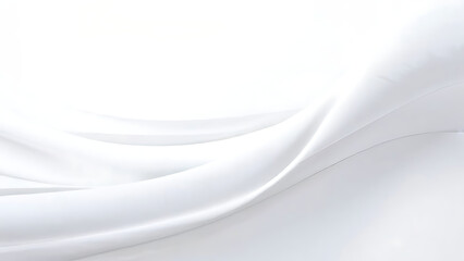 Obraz premium Abstract White Background with Clean Minimalist Design and Smooth Texture.