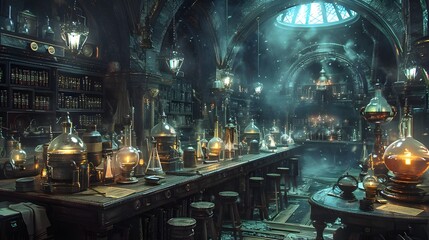 interior of the church