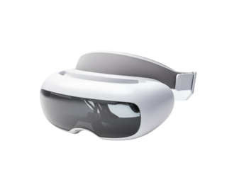Modern Virtual Reality Headset Closeup