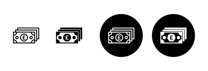 Money icon vector isolated on white background. Money vector icon. Dollar icon