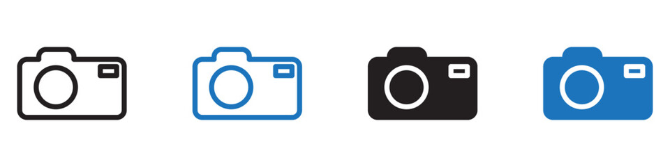 Camera icon Group symbol or sign vector