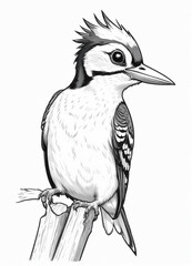 Sketch of a bird