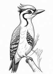 Sketch of a bird