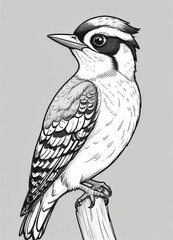 Sketch of a bird
