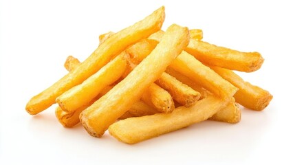 Pile of Golden French Fries