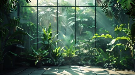 Urban jungle wallpaper