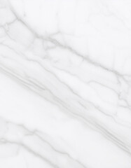 Obraz premium White marble surface with grey veins, highlighting its natural texture and elegant design.