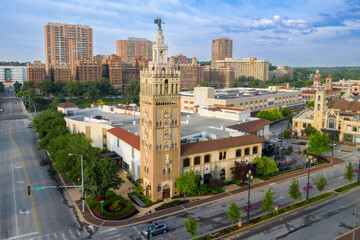 Country Club Plaza in Kansas City, Missouri, United States Of America.