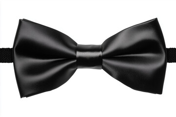 black bow tie