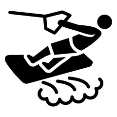 Wakeboarding Icon