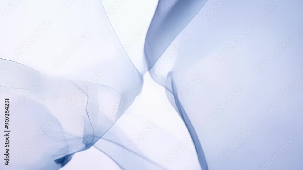 Poster a delicate dance of translucent layers delicately overlapping creating a dreamy and ethereal atmosph