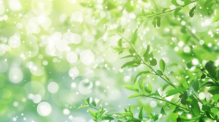 Fototapeta premium green and white background