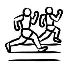 School Track Meet Icon