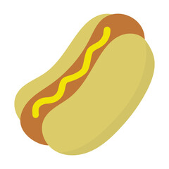 hot dog illustration