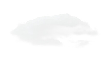 Isolated White Cloud