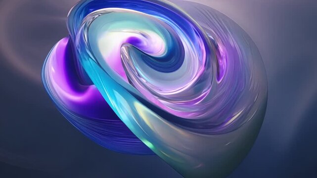 The seamless merging of fluid forms as they morph and intertwine to create a mesmerizing and otherworldly experience.