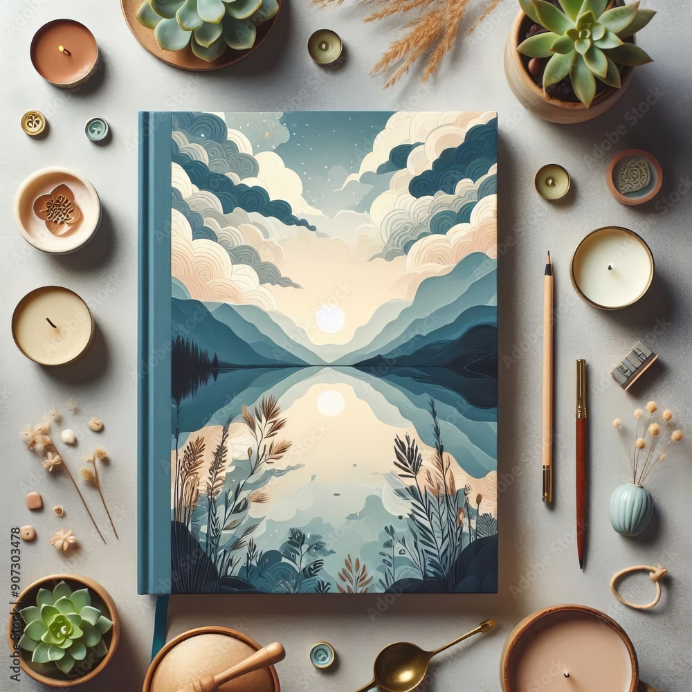 Poster 123 12 mindful living a calming and introspective style with gui