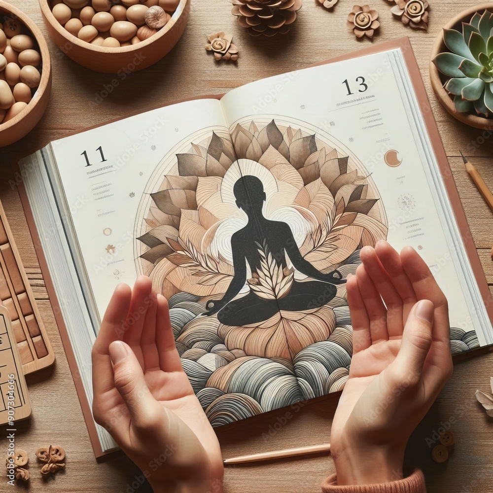 Poster 201 12 mindful living a calming and introspective style with gui